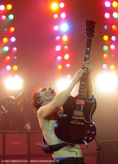 Angus Young of AC/DC