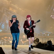 Brian Johnson and Angus Young of AC/DC