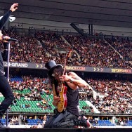 Myles Kennedy and Slash at the Stade de France